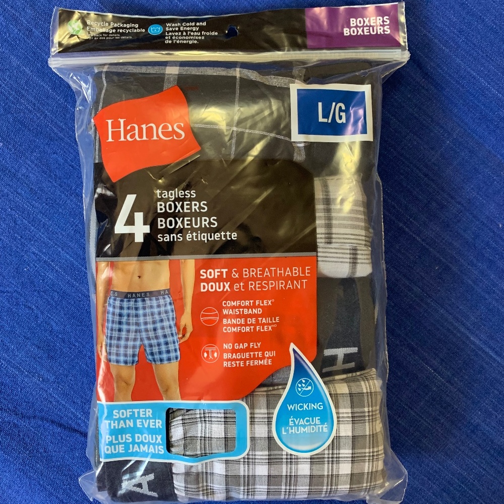 Hanes Men’s Boxers